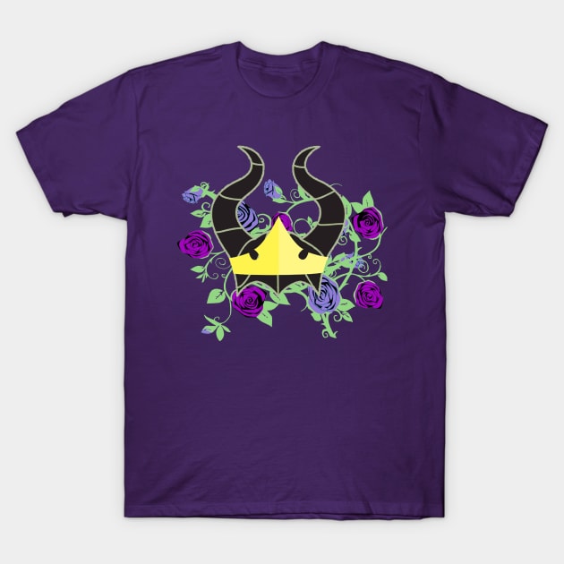 Maleficent and Aurora T-Shirt by magicmirror